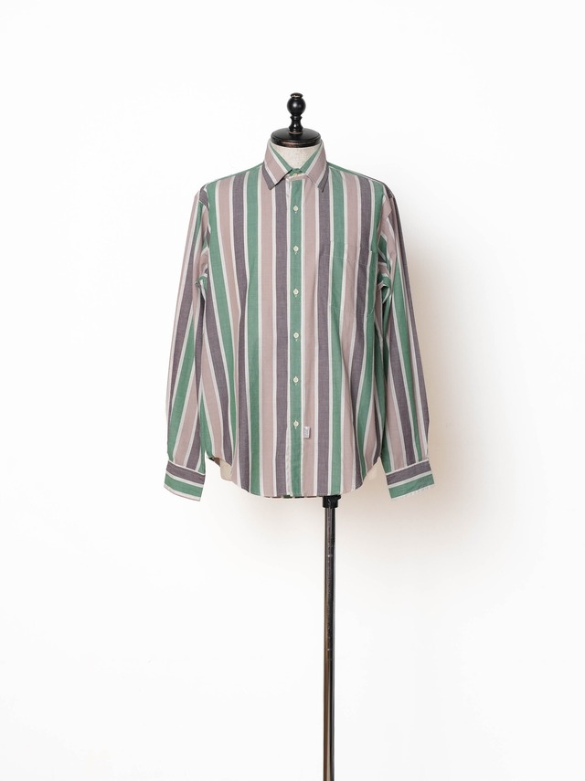YVES SAINT LAURENT イヴ・サンローラン ストライプ長袖シャツ