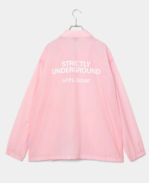 【APPLEBUM】アップルバム LIGHTWEIGHT NYLON COACH JACKET (L.PINK) コーチジャケット