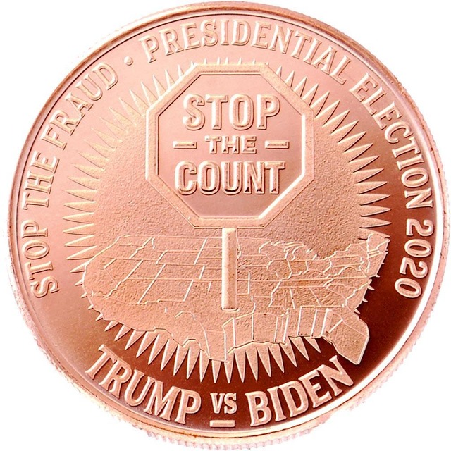 【集う会支援商品】DismeCoin Stop the Count 1oz 銅製メダル