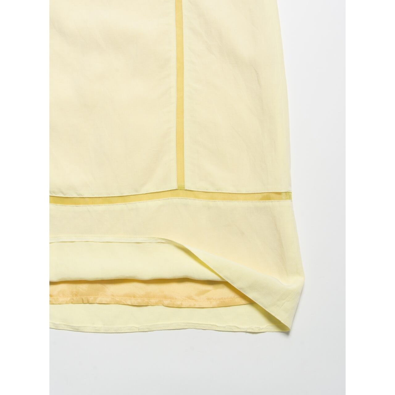 【Made in Estonia】Modal-linen lined maxi skirt（エストニア製 マキシ丈ラインスカート ロング）2d