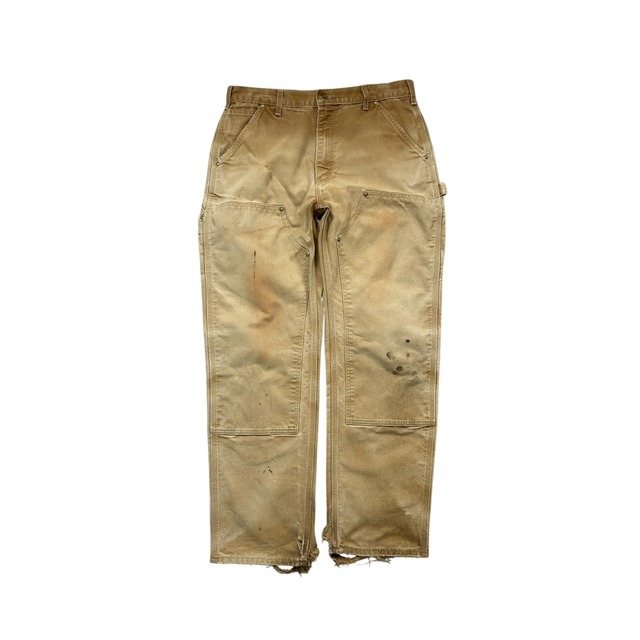 CARHARTT DOUBLE KNEE PAINTER PANTS SIZE 34 x 32 (USED)