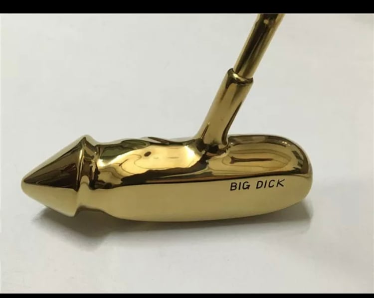 Big Dick 金　珍　パター　ゴルフ　コンペ　景品 新品未使用　カバー付属