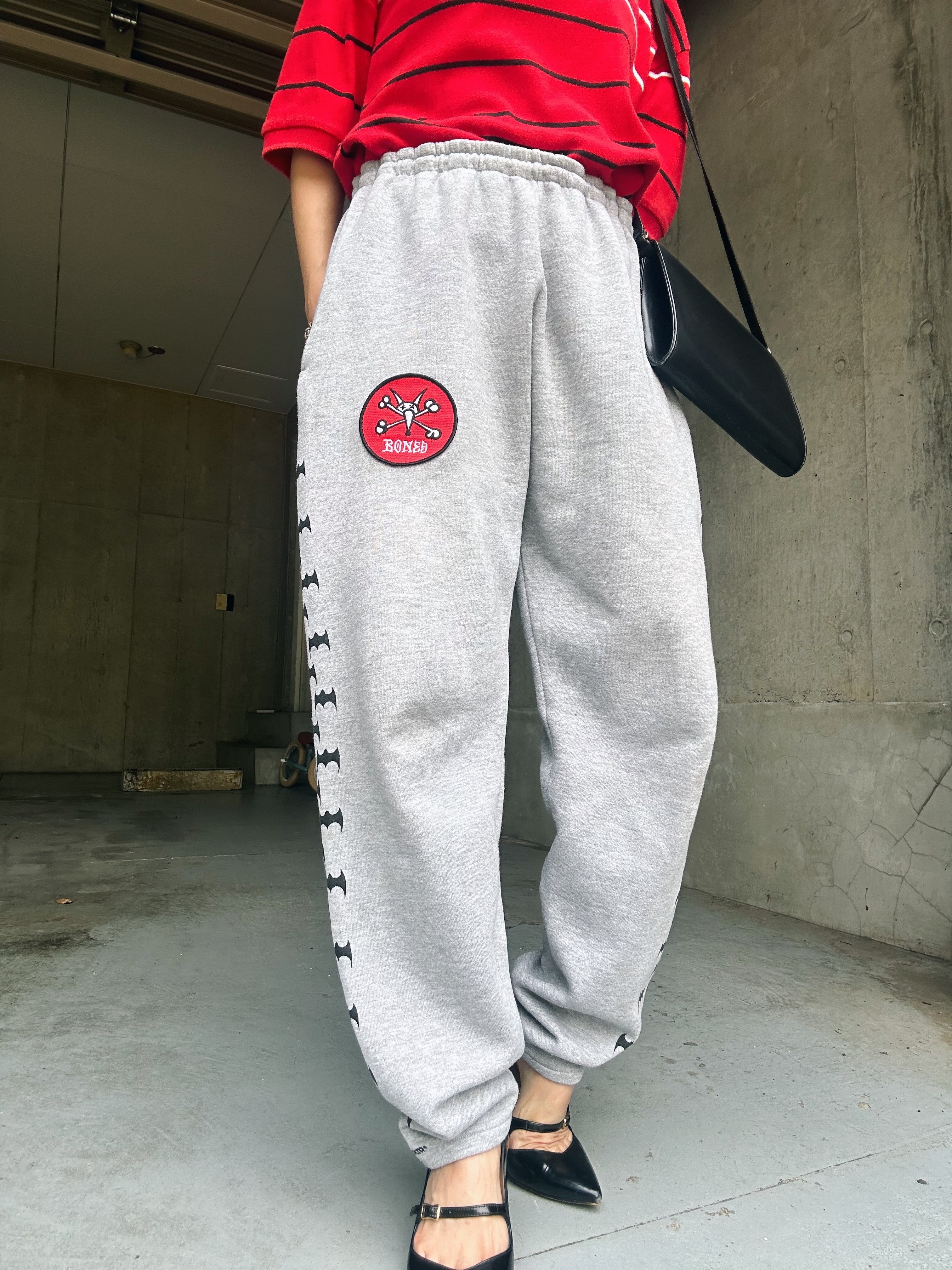 80s POWELL 雄々し PERALTA スウェットパンツ ディスカス large