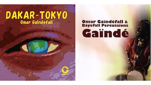 ＜2枚セット＞DAKAR-TOKYO＋Gainde 【Omar Gaindefall】