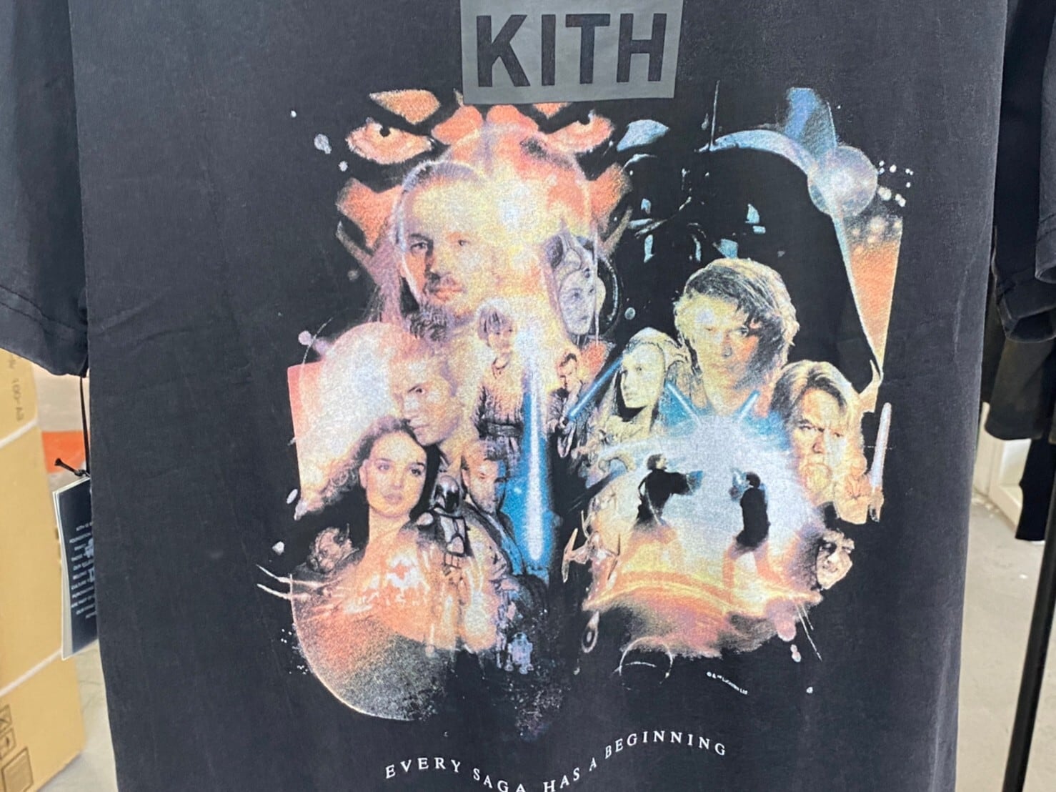 KITH × STARWARS STORM TROOPER TEE MEDIUM BLACK 57521 | BRAND ...