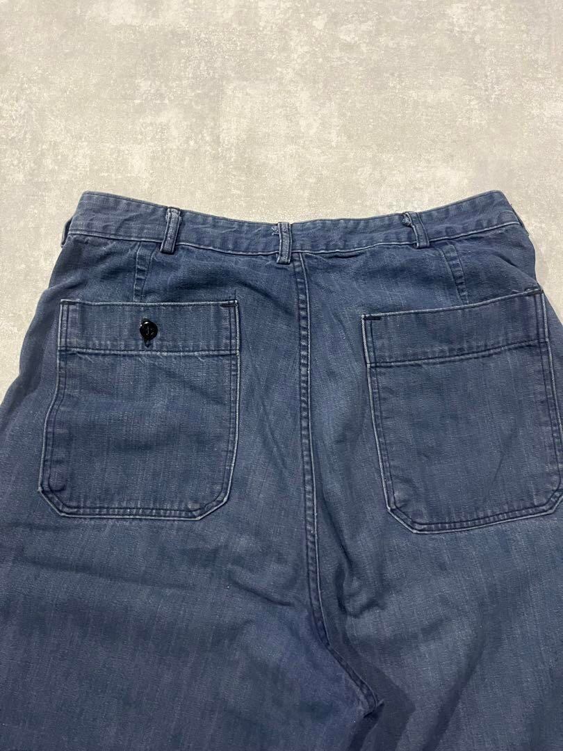 60s 70s US NAVY セーラーパンツ デニム フレア ブーツカット | CHASE