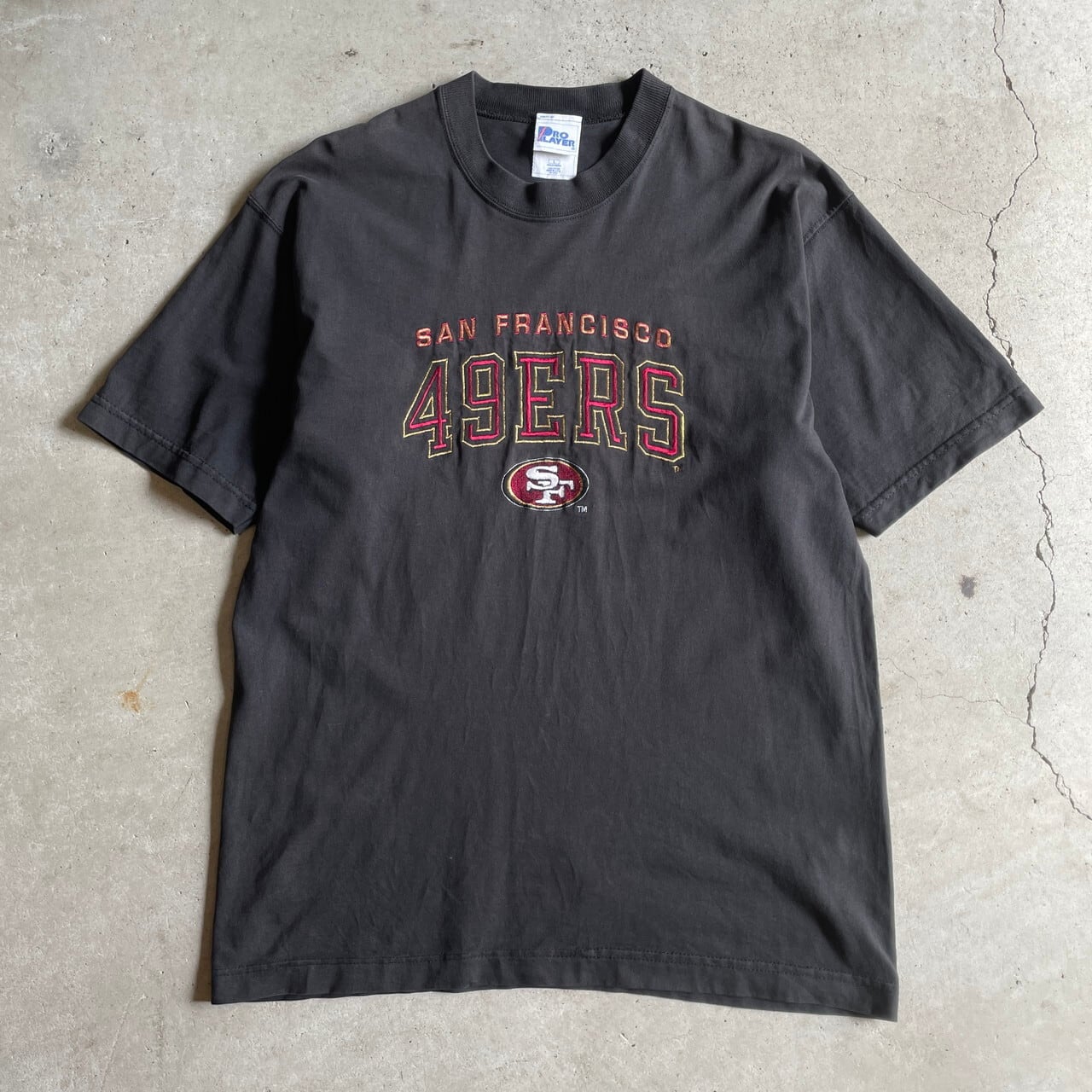 サンフランシスコ49ers NFLNUTMEG USA製 1995年TシャツXL サンフランシスコ49ers NFLNUTMEG USA製 1995年TシャツXL