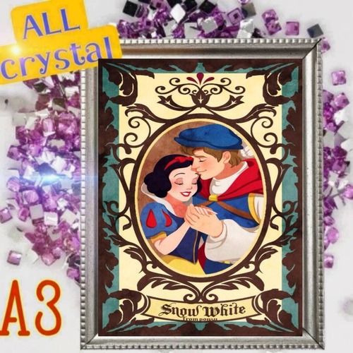 ALLクリスタルビーズ☆四角ビーズ【crystal-05】A3サイズ☆ダイヤモンドアート