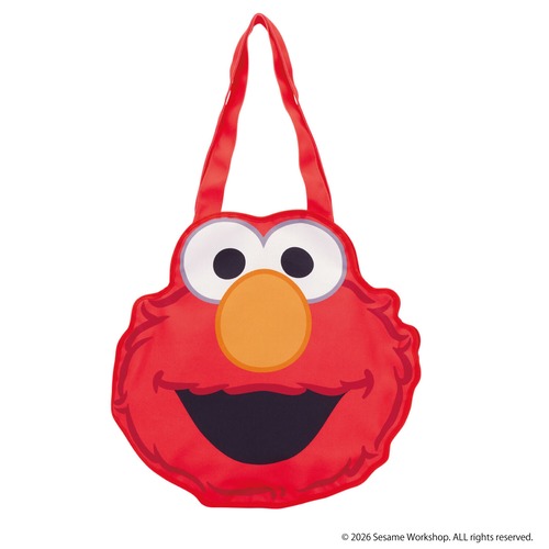 LF SESAME STREET ELMO LARGE CANVAS TOTE_SESTB0005