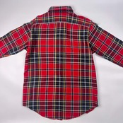 90s Polo by Ralph Lauren ラルフローレン チェック 長袖 ネルシャツ M/レッド系 メンズ ビンテージ
