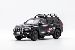 ゲインコーププロダクツ 1/64 トヨタ ランドクルーザー プラド 150 Rally Version(RHD) ブラック【KS033-216】