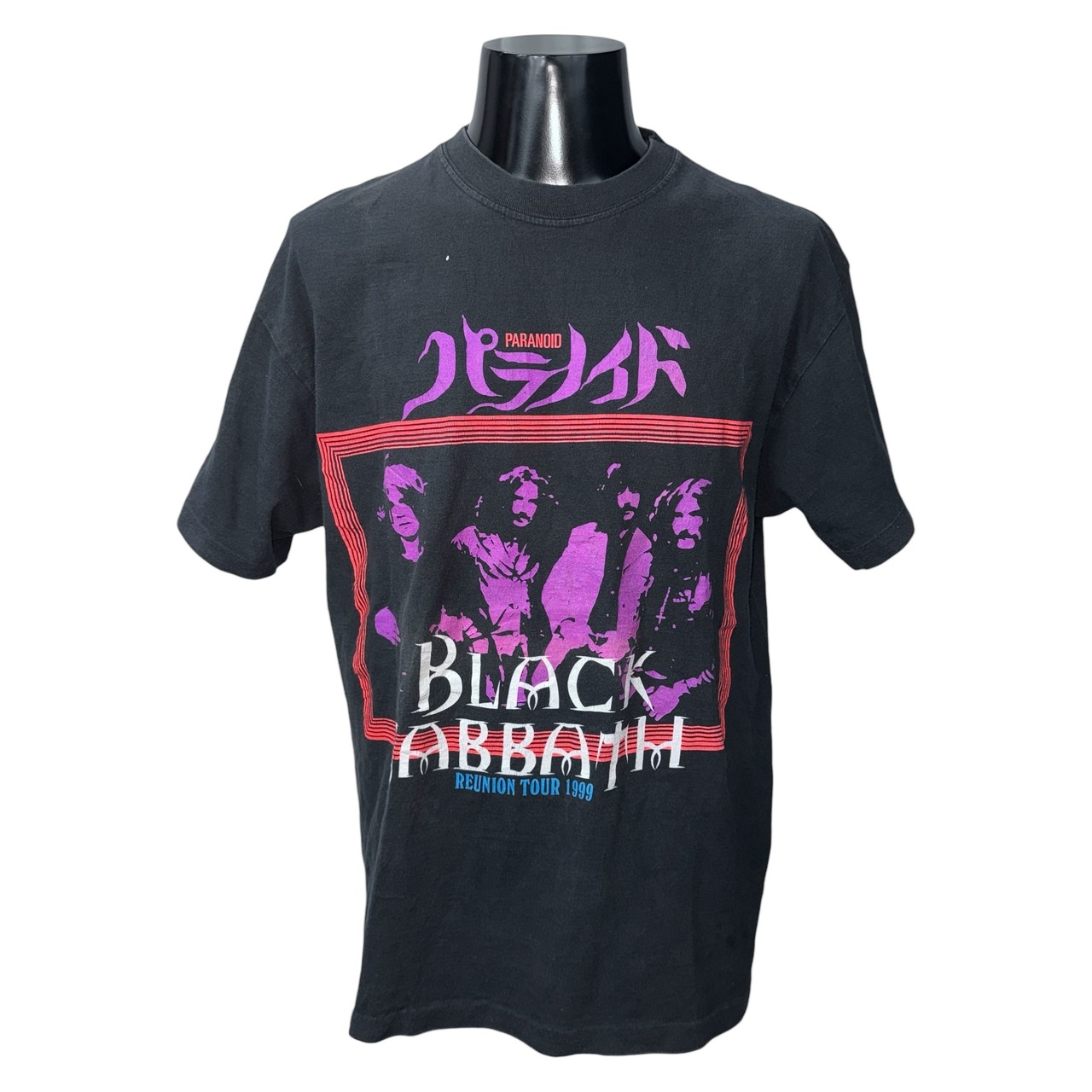 【BLACK SABBATH】ブラックサバス "REUNION TOUR 1999" カタカナロゴ 90s Tシャツ