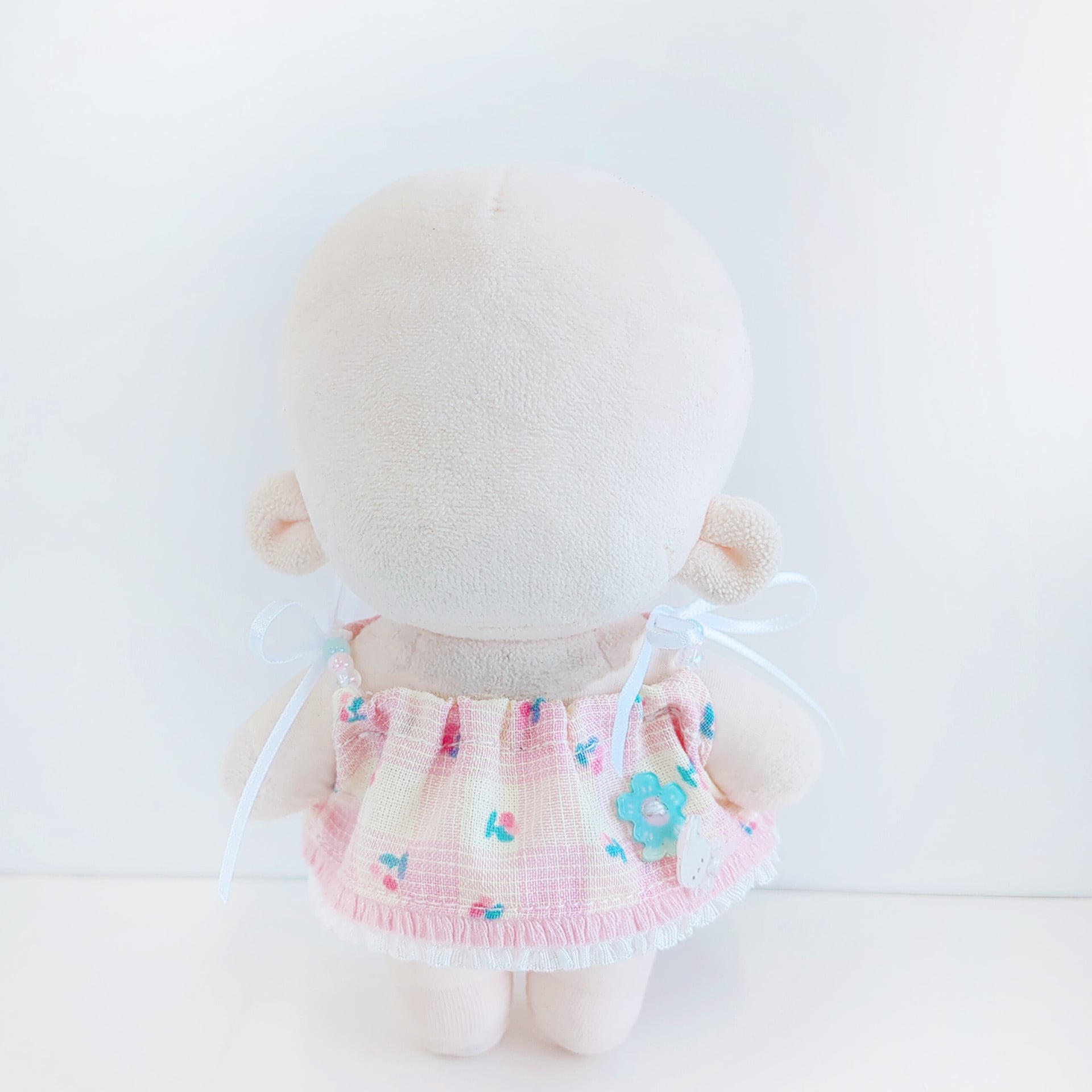 6K-1268【10cm】ビーズリボンのワンピース＆スタイセット | Little