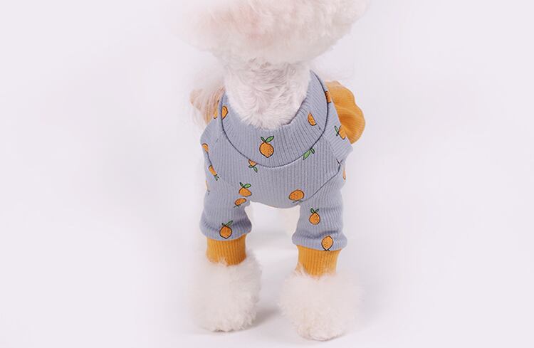 Lemon Onepiece S ~ XL 2color / 犬服 秋冬 新作 可愛い 犬の服 ドレス お揃い ドッグウェア 小型犬 中型犬 猫