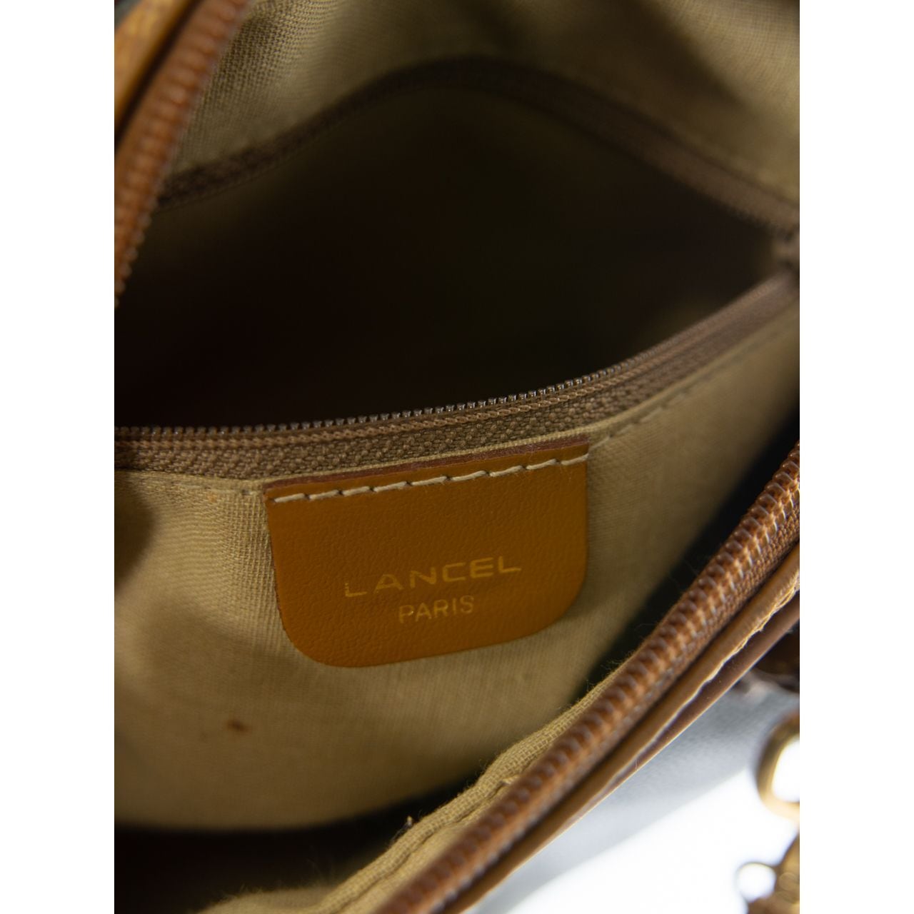 【LANCEL PARIS】Made in Italy PVC crossbody bag （ランセル イタリア製 PVCクロスボディバッグ ショルダー ハンドバッグ）1d