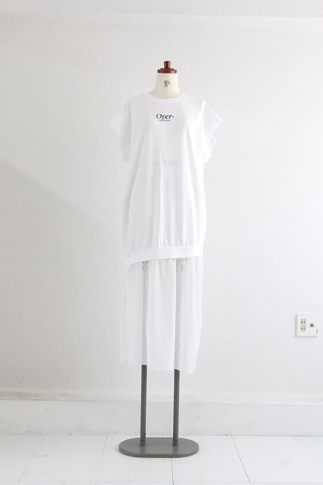 レイヤードT ワンピース / Layered T-shirt dress(W26S3003H)