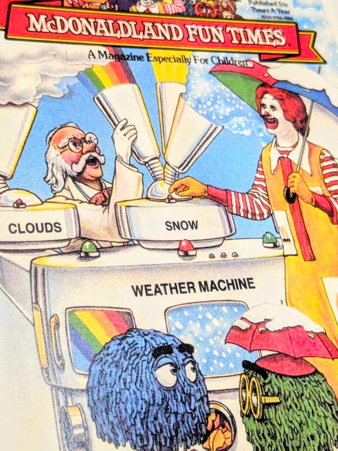 【 McDonald (マクドナルド) 】(AP0023) POST CARD ポストカード〚アメリカン雑貨 アメトイ〛