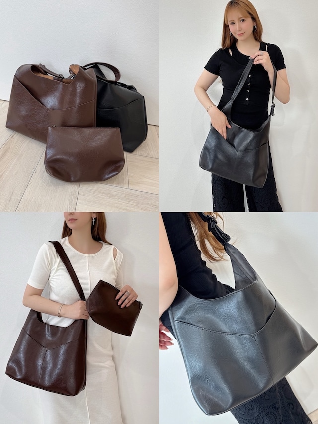 ポーチ付き MOCOA'S BAG　¥6,800+tax