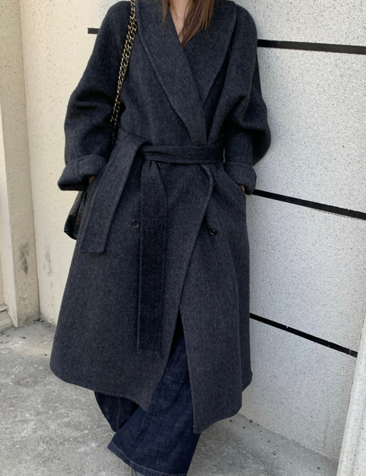【25aw】Double-Button Wool Long Coat_3colors
