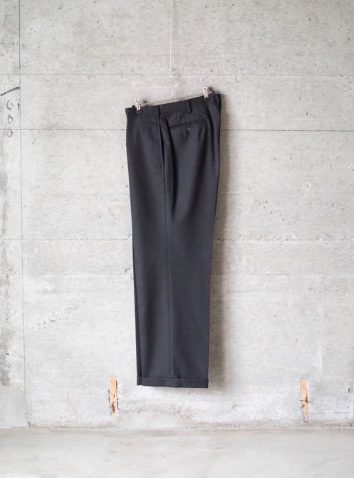 "BIGVISION" used Wool serge slacks