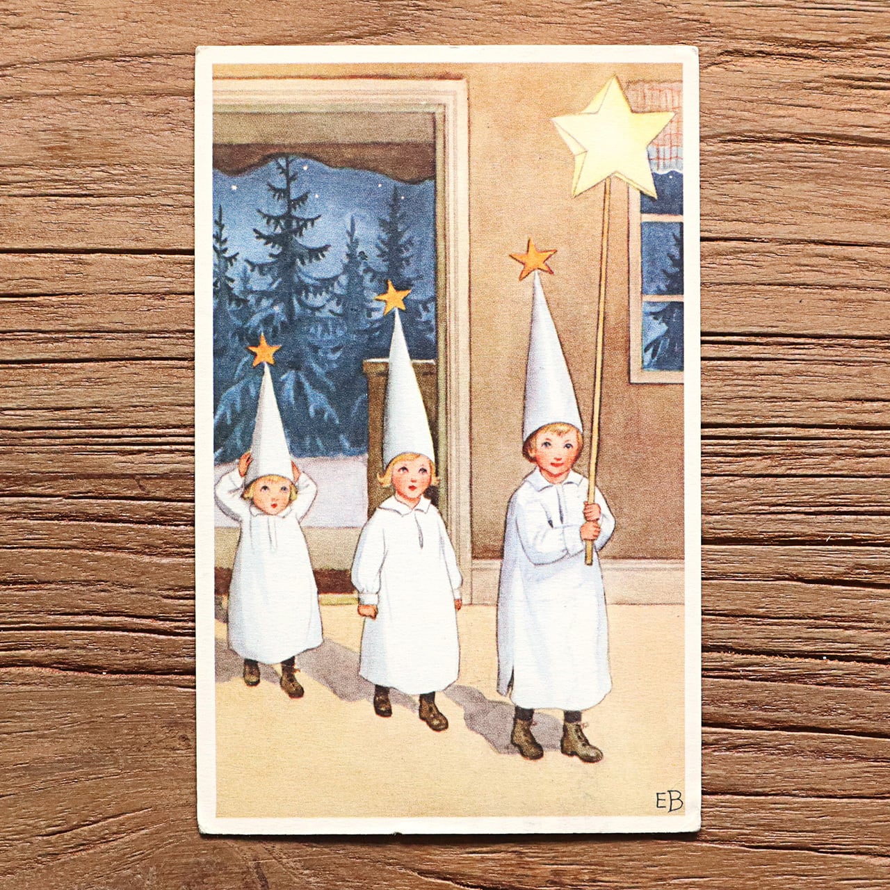 クリスマスカード「Elsa Beskow（エルサ・ベスコフ）」《211007-03