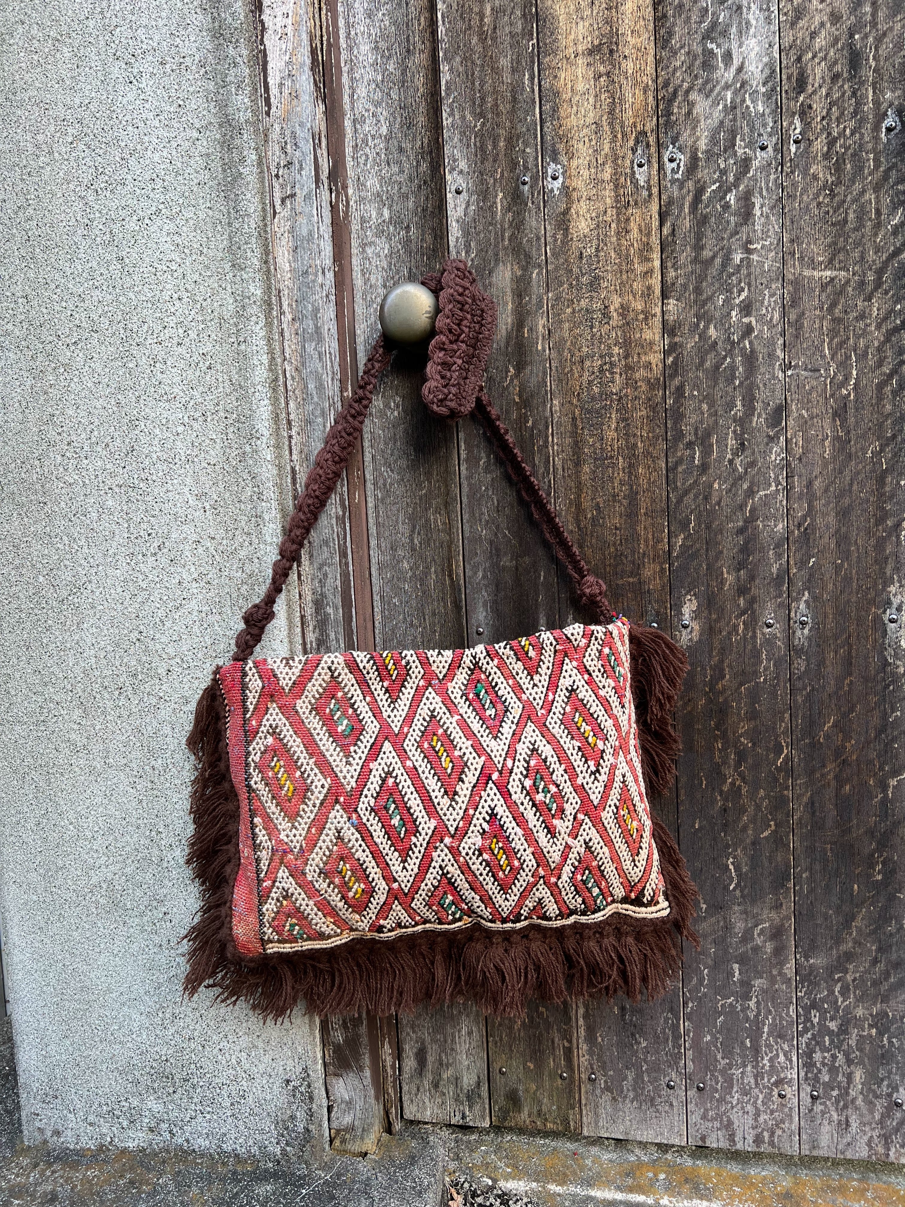 【vintage rag】モロッコ　ベルベル人　無地　ウール　ヴィンテージ 7ec71a27669be9845c5751a4ed174d