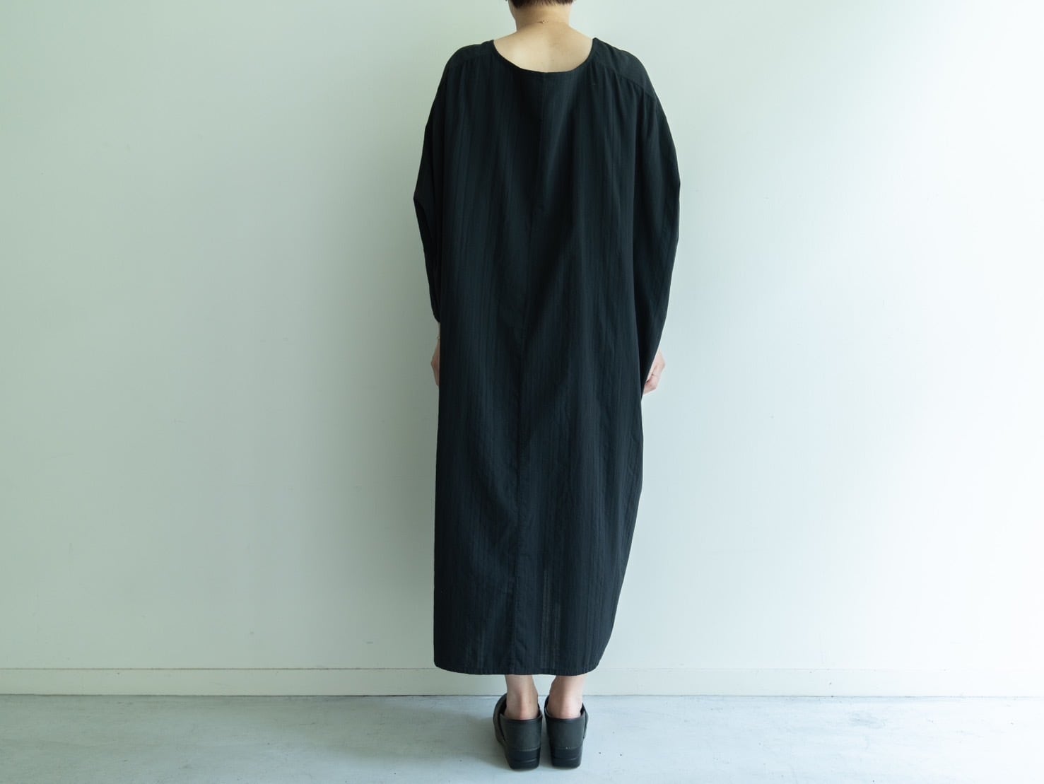COSMIC WONDER「European stripe combination twisted dress