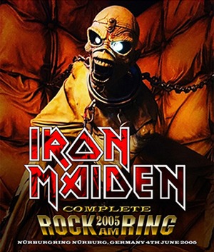 NEW IRON MAIDEN COMPLETE ROCK AM RING 2005  2CDR+1DVDR  Free Shipping