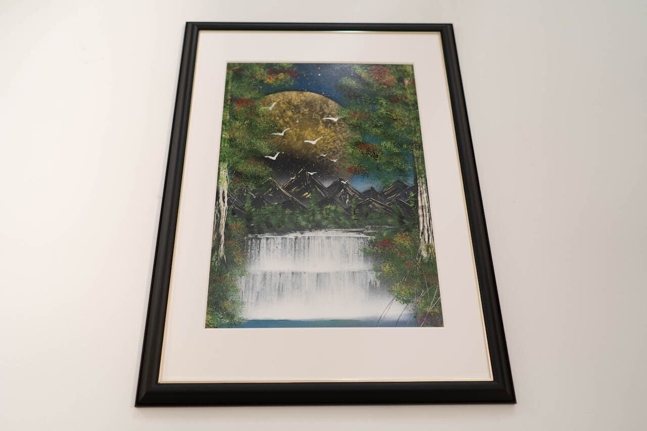 Nature / 宇宙、自然をテーマにしたスプレーアート作品 原画販売アート