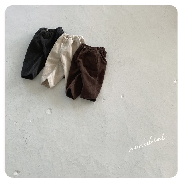 manuca pants【nunubiel】※予約商品