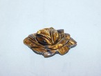 虎目石薔薇の帯留 tiger eye stone obi sash clip(flower)