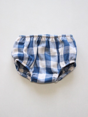 organic zoo  Pottery Blue Gingham Shortie