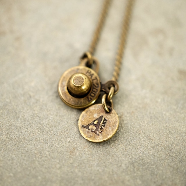 【FRENCH ANTIQUE】KEY CHARM NECKLACE / D