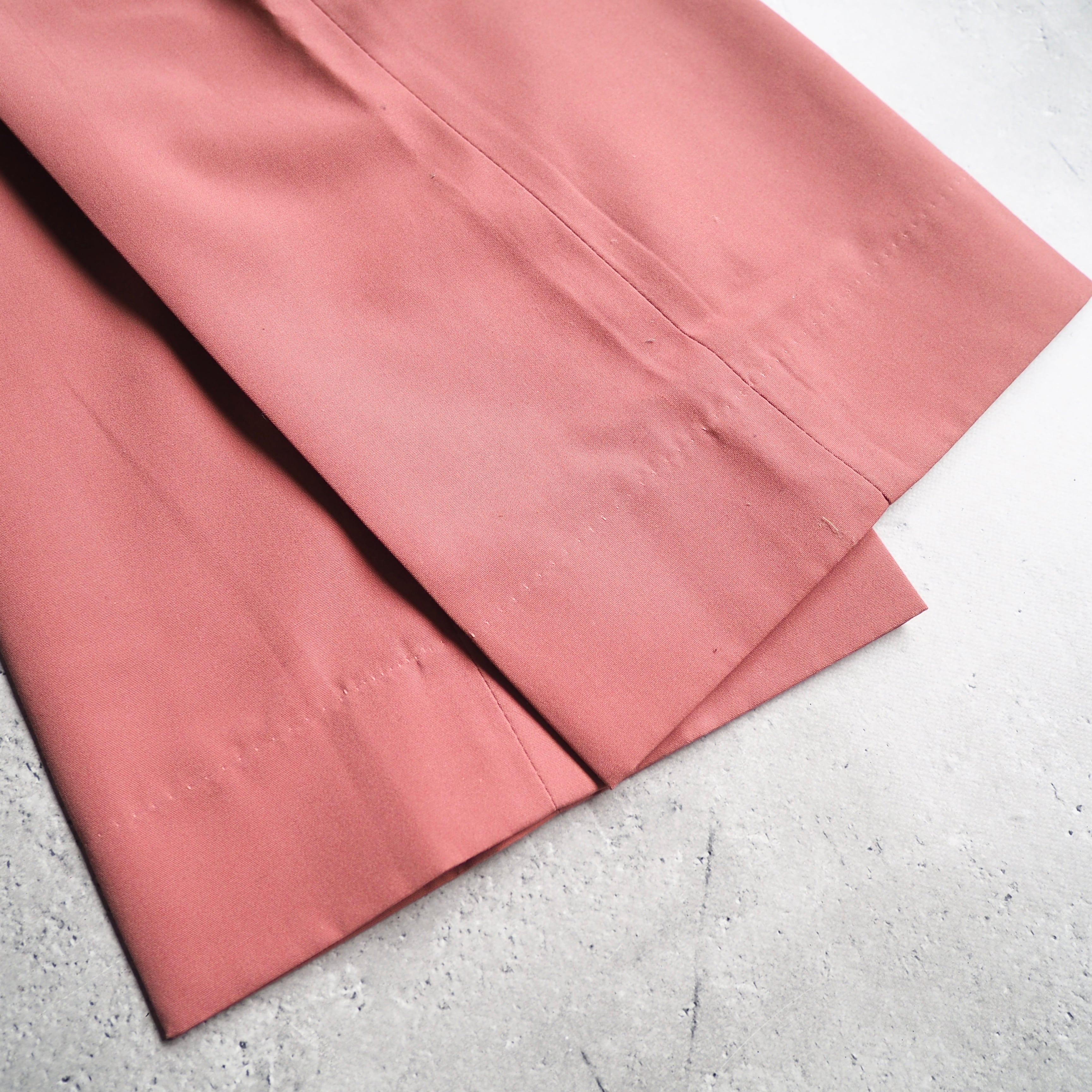 Beautiful flamingo Pink color Vintage slacks Pants
