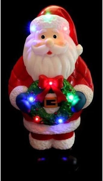 電池式クリスマスブローライト リースサンタ WG-24333 サンタクロース