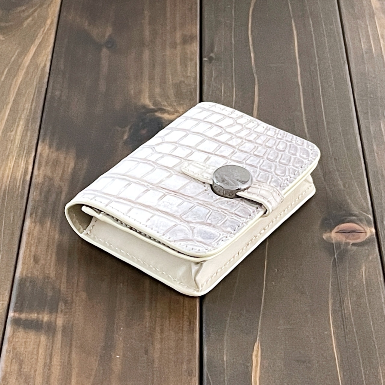 ヒマラヤ クロコダイル カードケース 名刺入れ