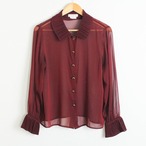 sheer shirt L