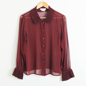 sheer shirt L