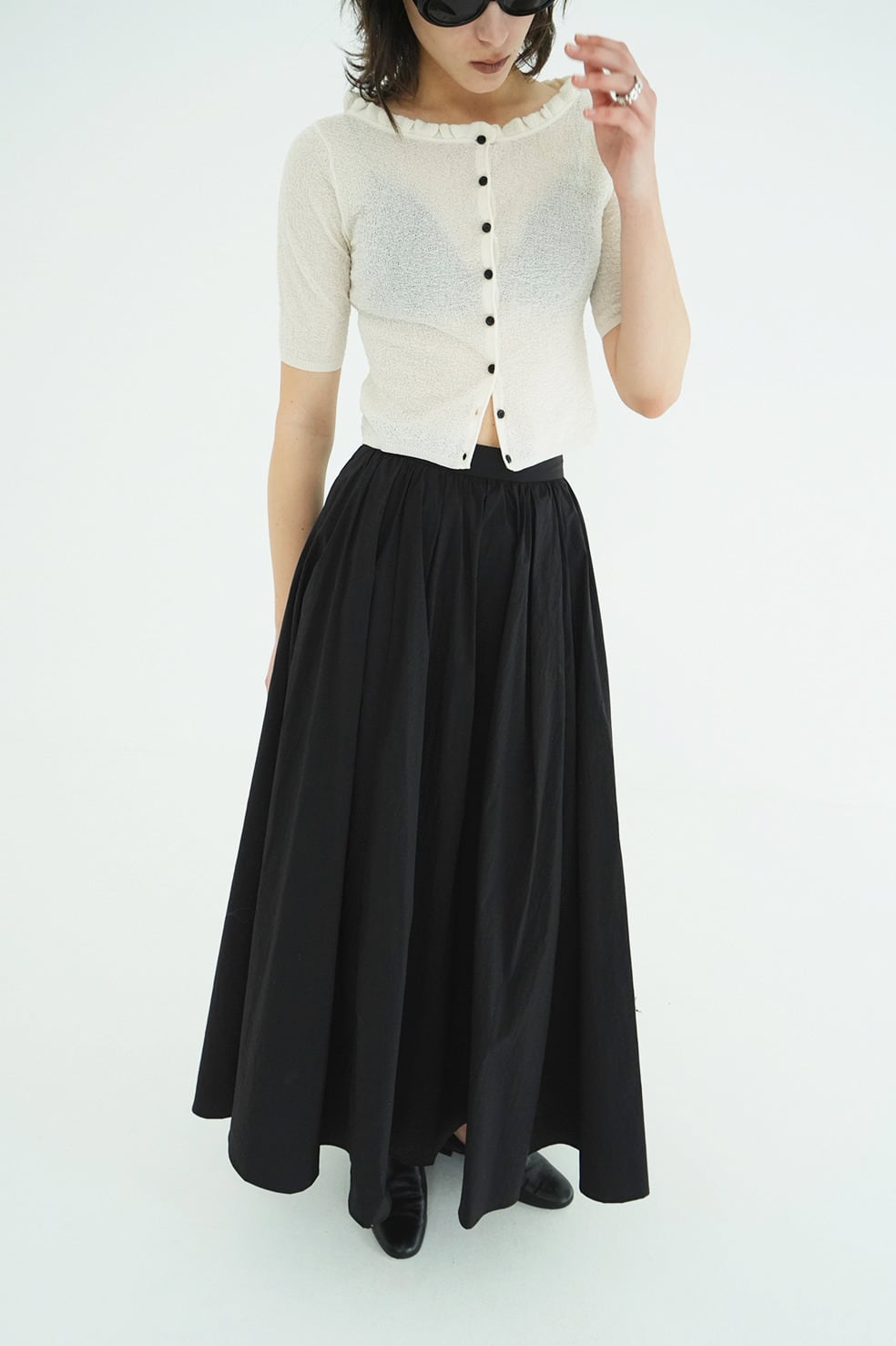 【未使用】CLANE VOLUME FLARE AIRY SKIRT CLANE VOLUME FLARE AIRY SKIRT | FLICKA ASHIYA