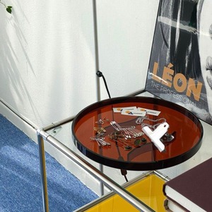 round acrylic tray / ラウンド アクリル トレー サークル 韓国 北欧 インテリア 雑貨