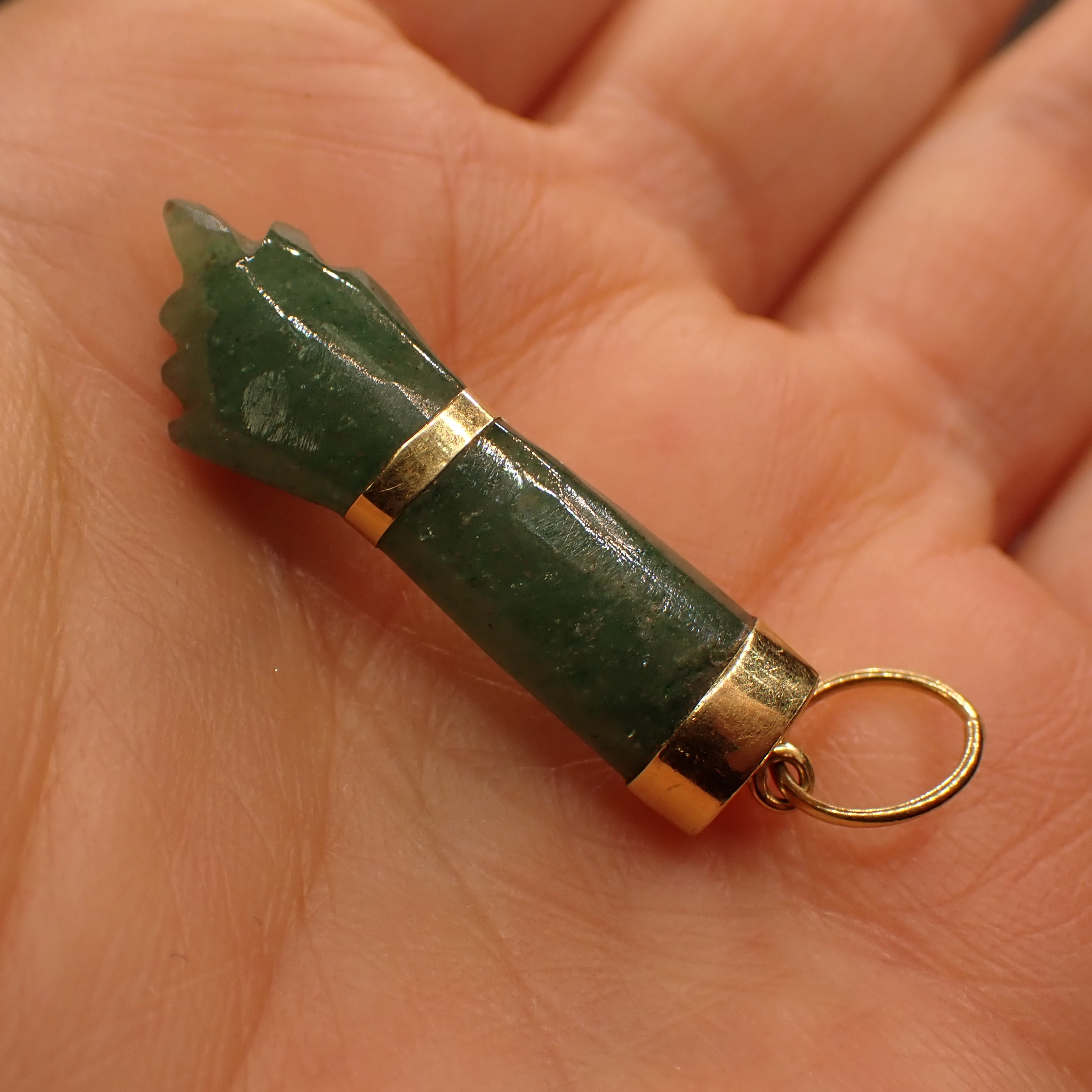 アンティークジュエリー K17 フランス ペンダントトップantique french
