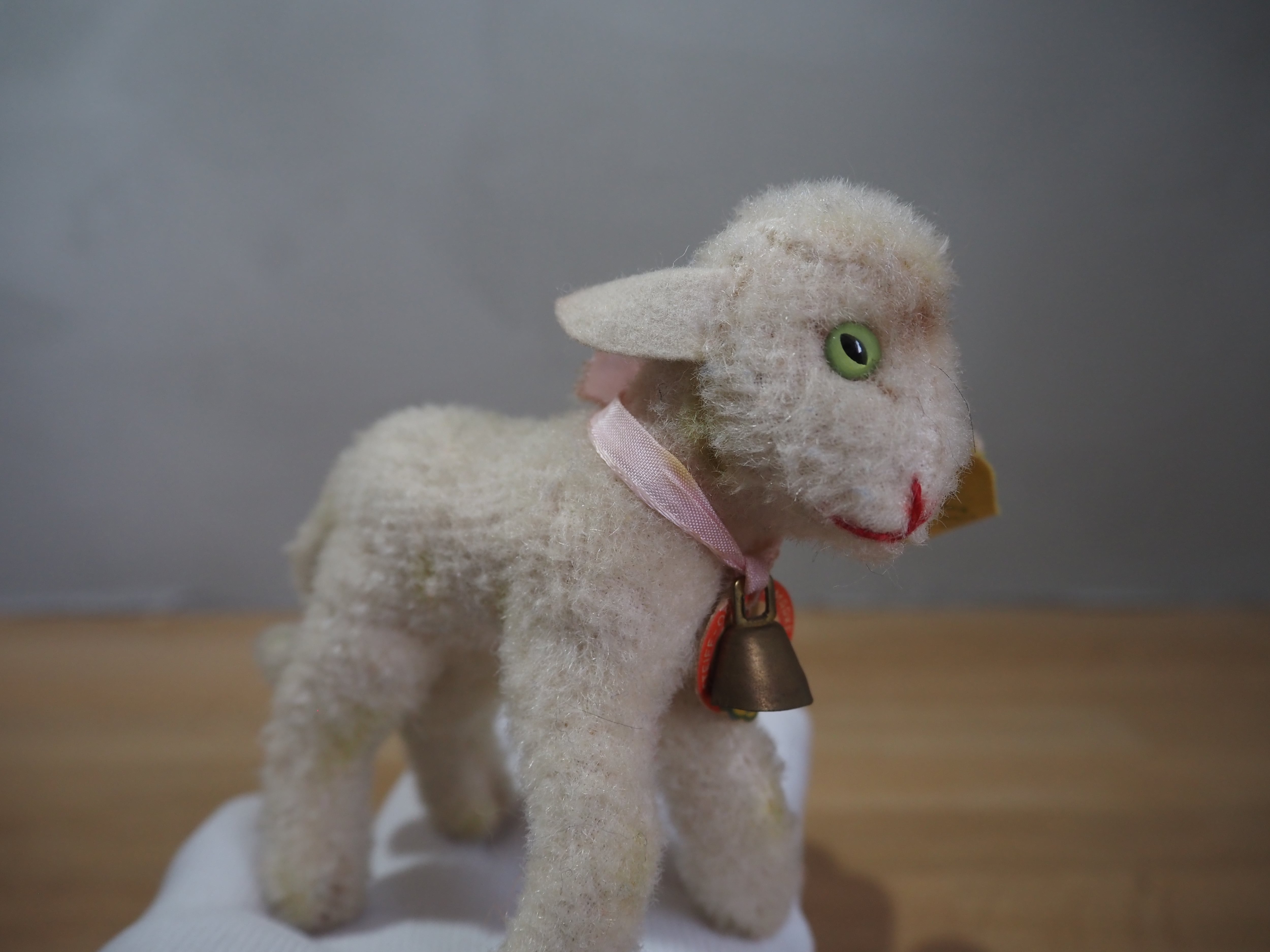 オールド シュタイフ ヒツジ Steiff Lamby 10cm | ヒガシマチマーケット
