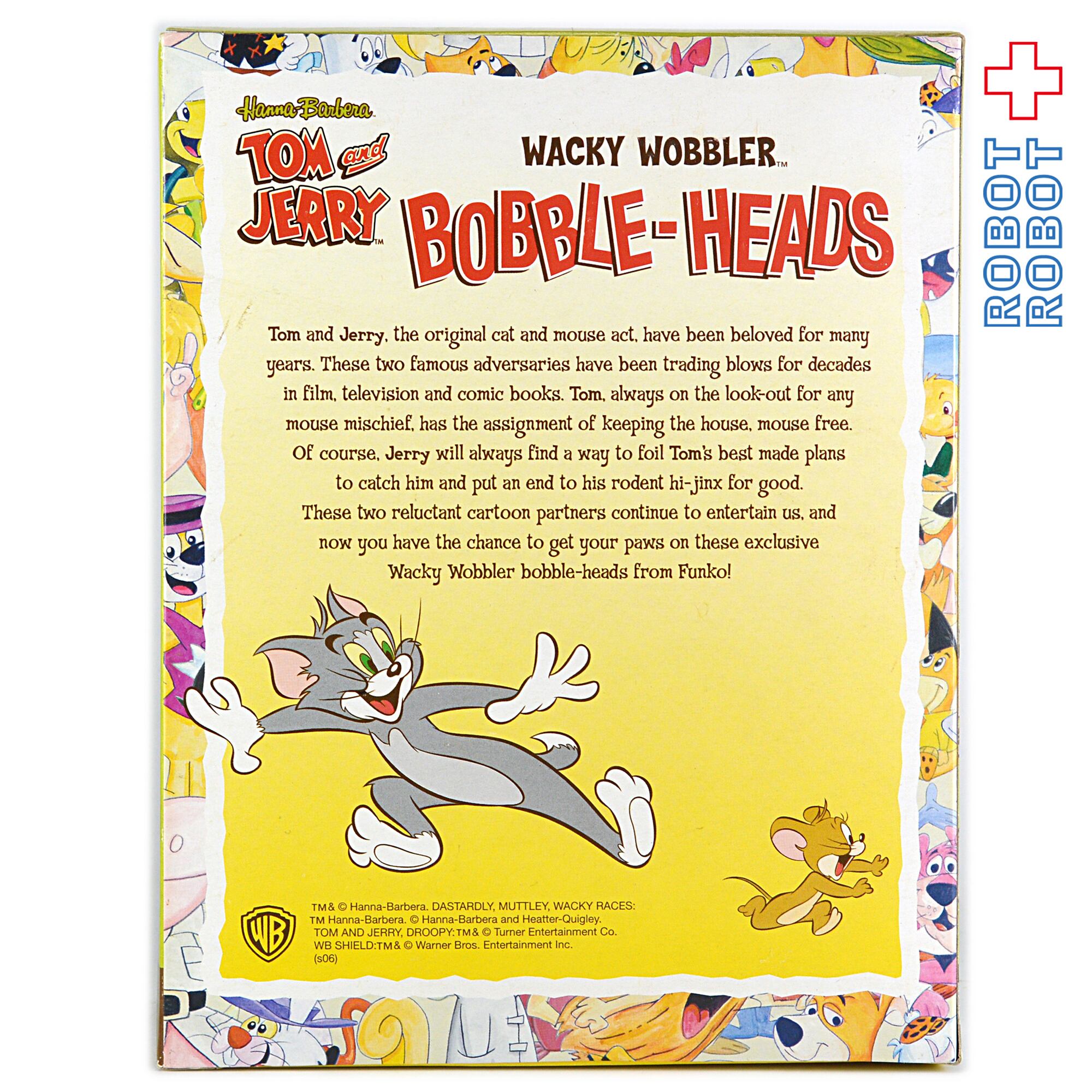 ファンコ トムとジェリー 首振りフィギュア ワッキーウォブラー 箱入