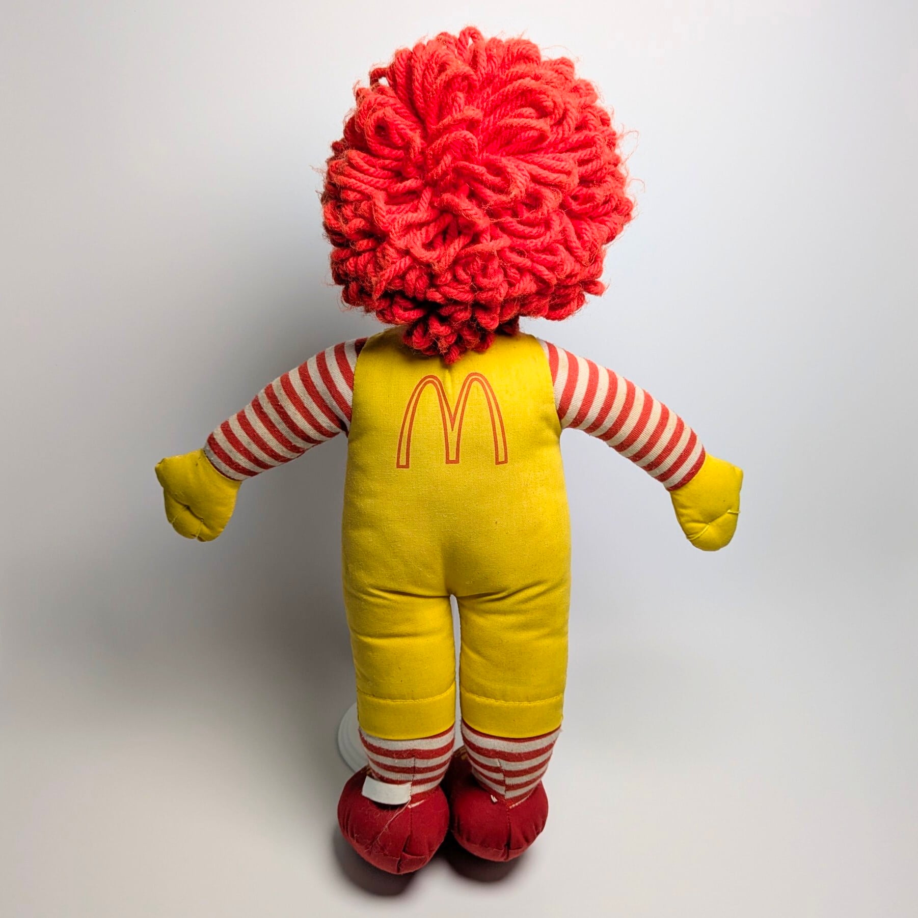☆VINTAGE1984☆【 McDonald's（ マクドナルド ） 】『 Ronald McDonald / ロナルド・マクドナルド 』Plush Toy / プラッシュ / ぬいぐるみ 〚アメリカン雑貨 アメトイ〛