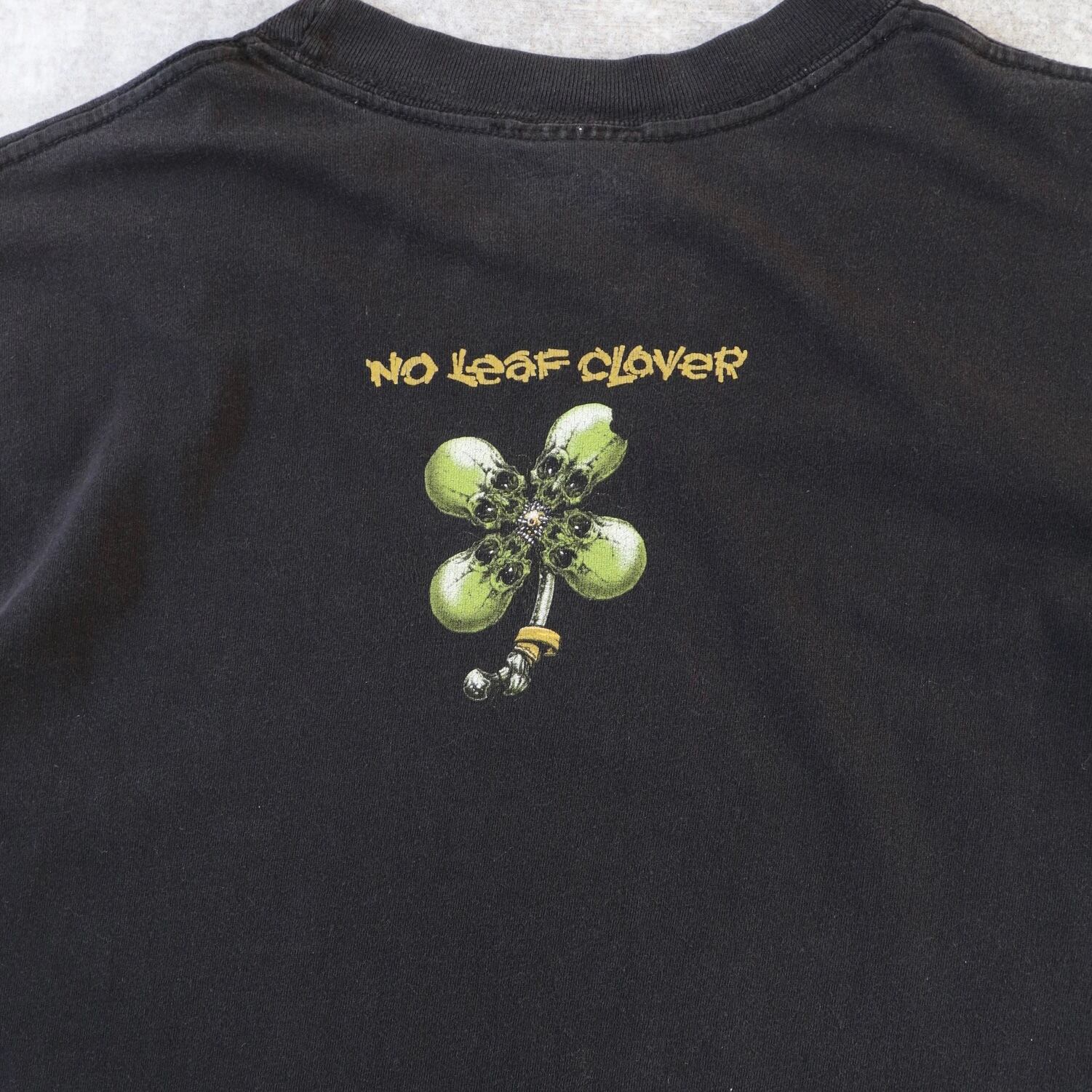 00s Metallica PUSHEAD NO LEAF CLOVER t shirt | Wroote