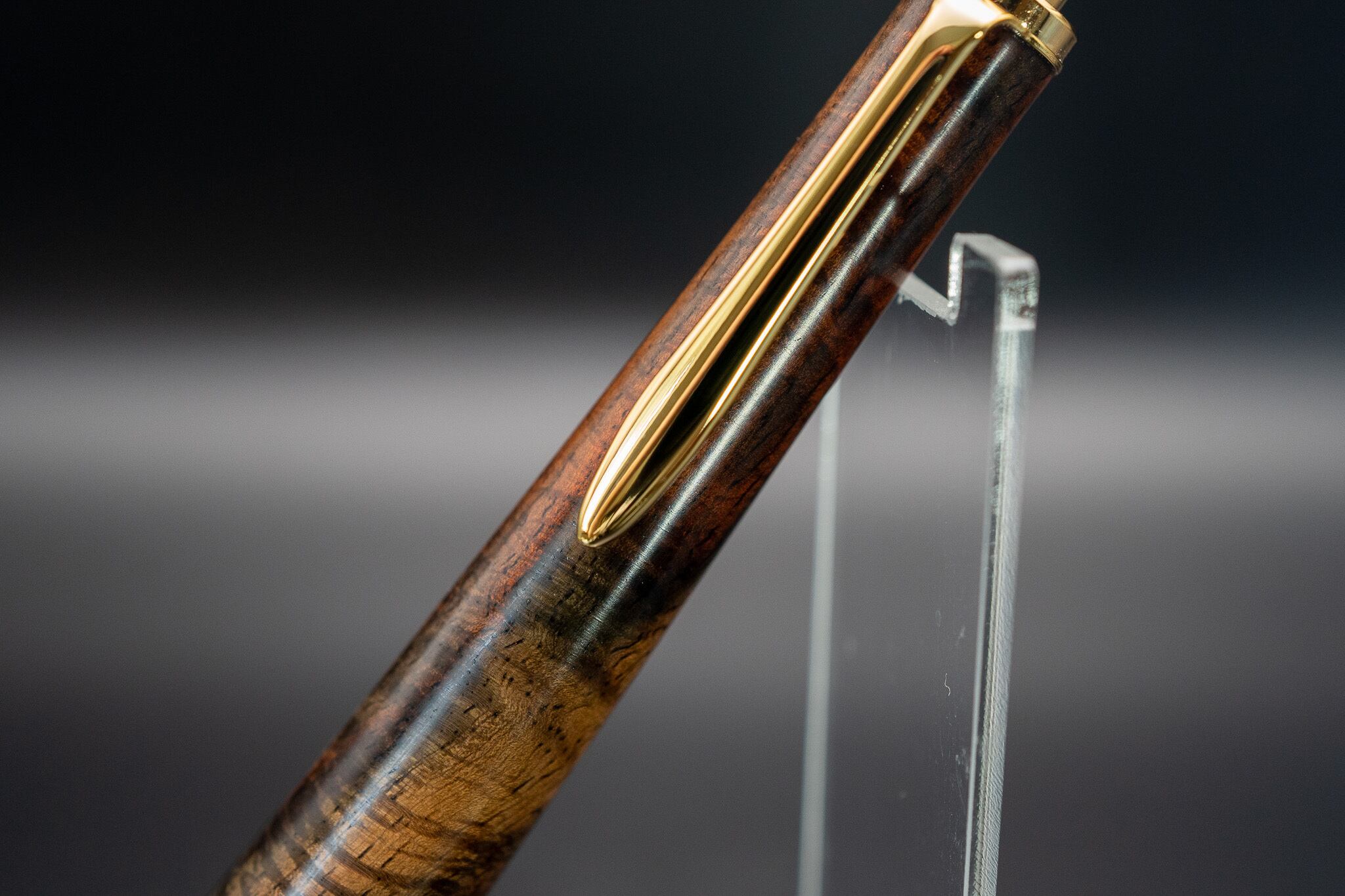 【21世紀最高峰の材】サイアミーズローズウッド マイクロカーリー 極上 gold MP