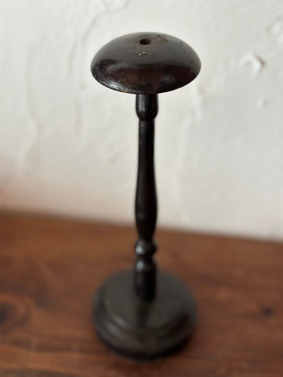 木製ハットスタンド ブラックペイント 黒塗装 | Brocante de La