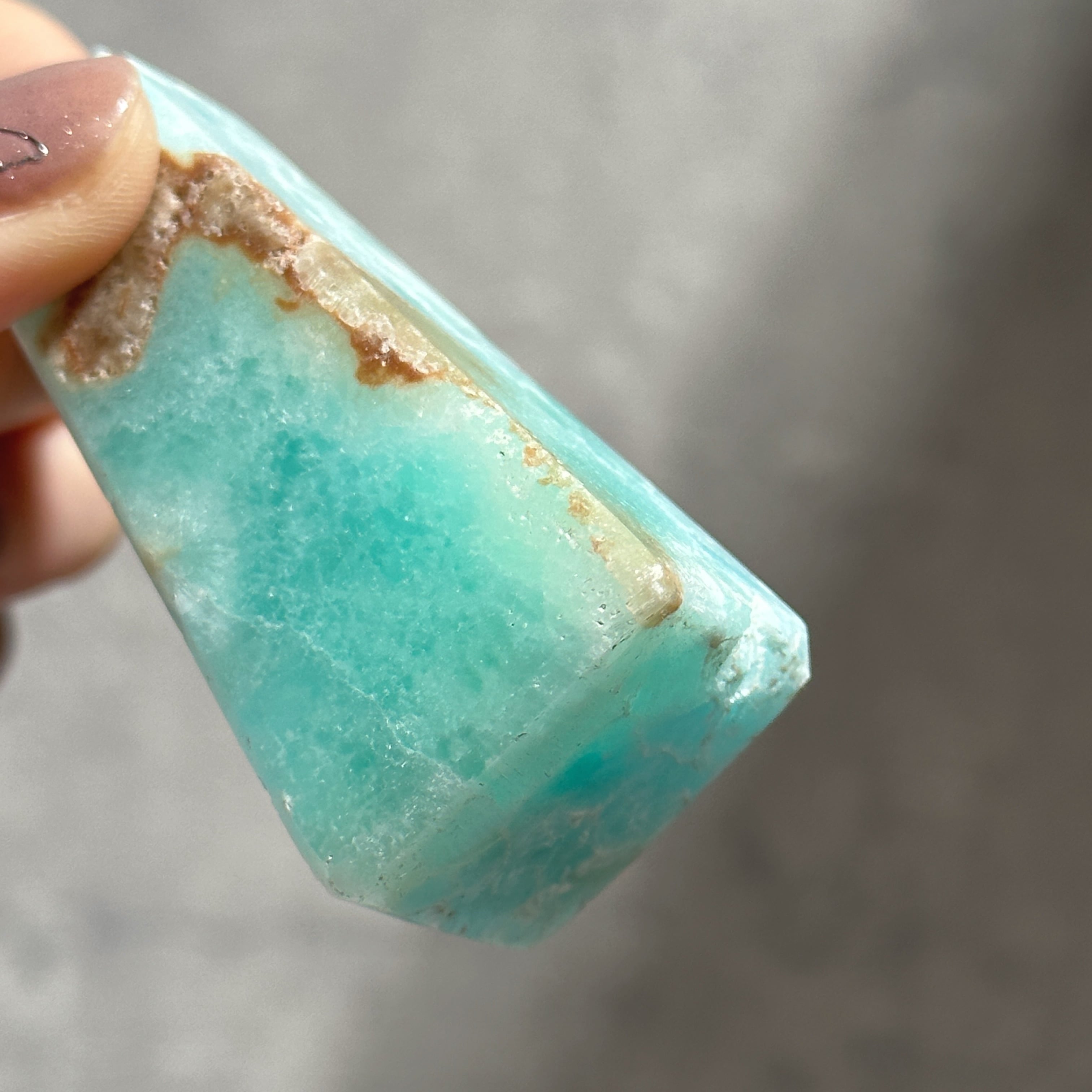 高品質】ブルーアラゴナイト タワー11◇Blue Aragonite◇天然石・鉱物