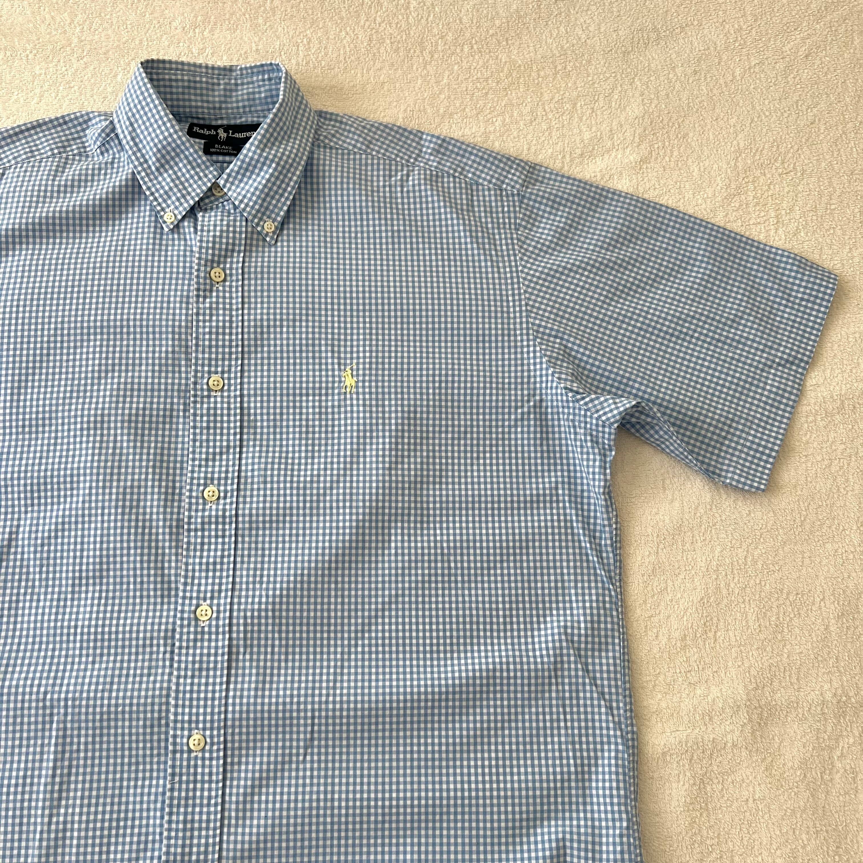 Ralph Lauren ラルフローレン ギンガムチェック 半袖 シャツ ラルフ