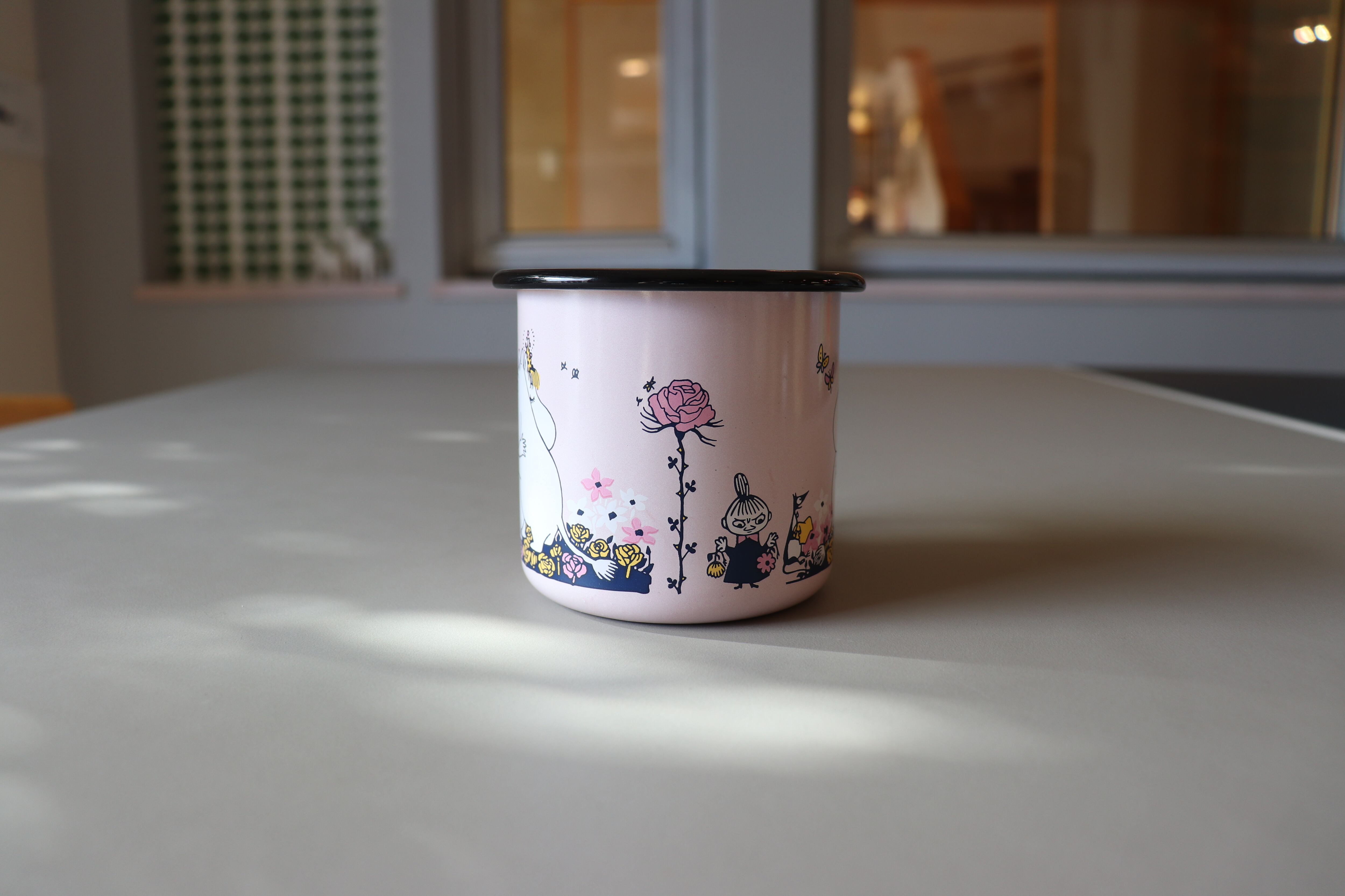 Moomin/ムーミン muurla ホーローマグカップ 370ml ピンクハグ